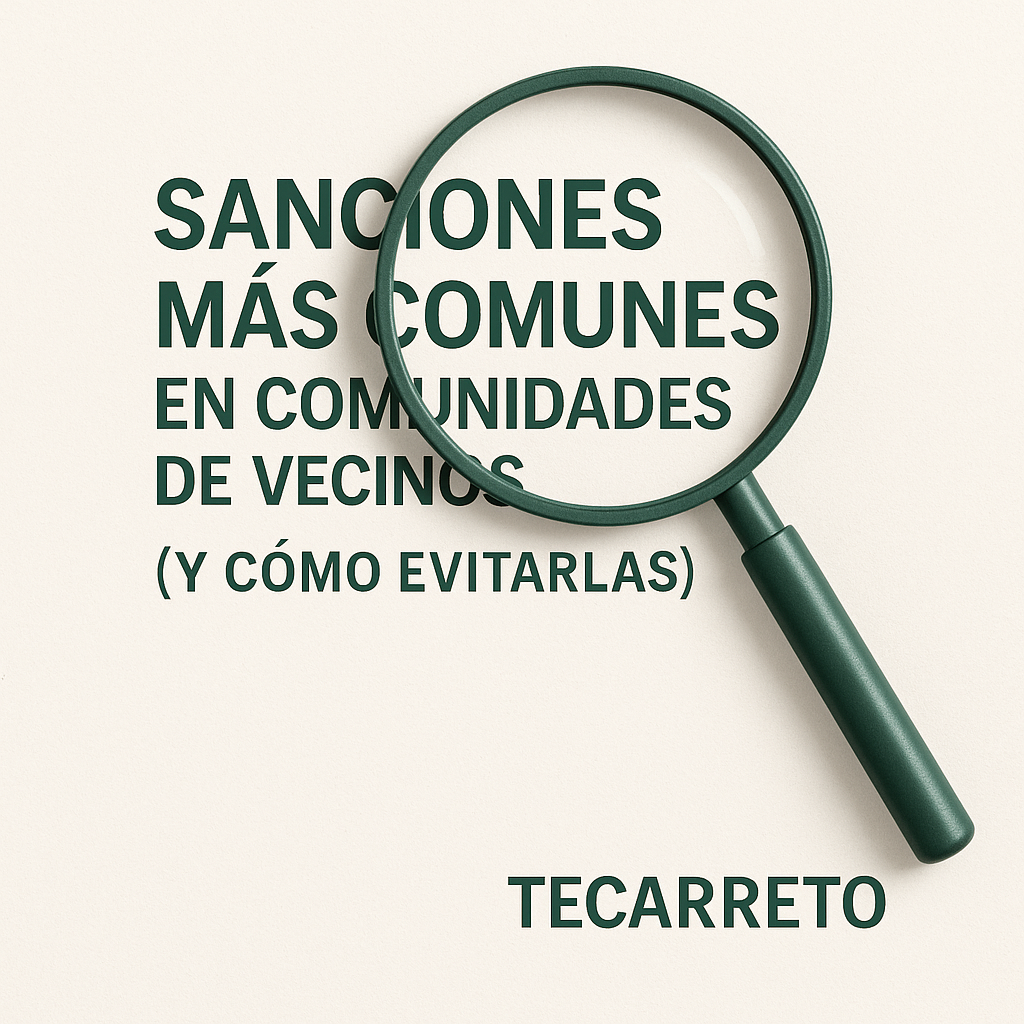 Sanciones en comunidades de vecinos